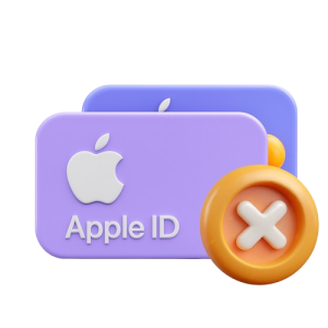 حذف اپل آی دی کارتی